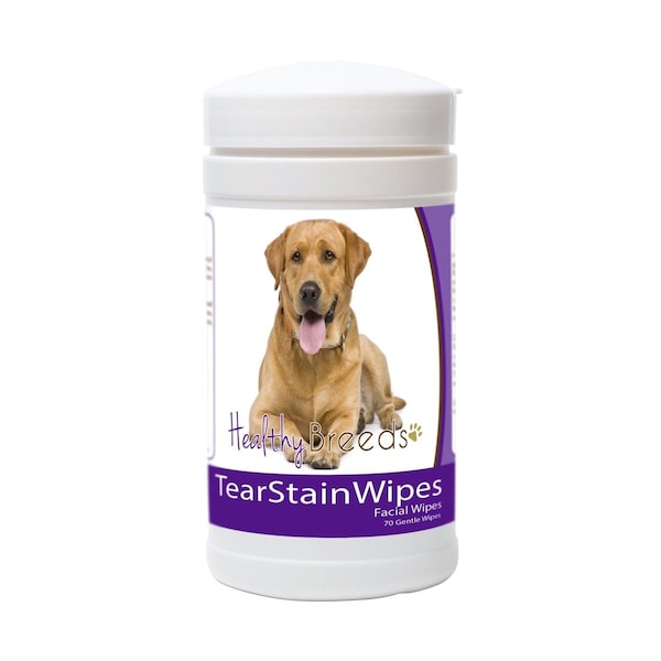 Pamperedpets Labrador Retriever Tear Stain Wipes PA3498545 - main